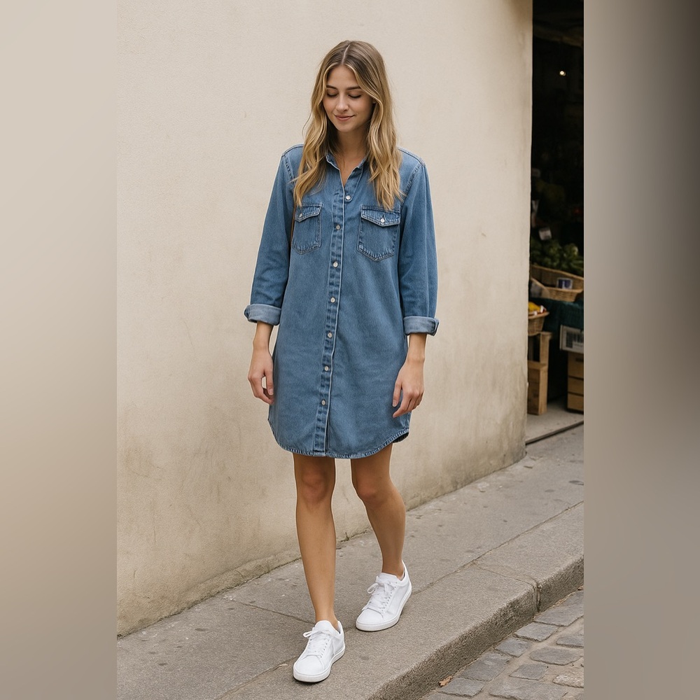 &‎ Denim Jean Dress